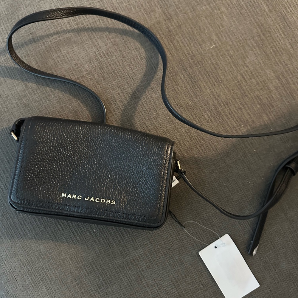 Marc Jacobs Elegant Black Leather Bag